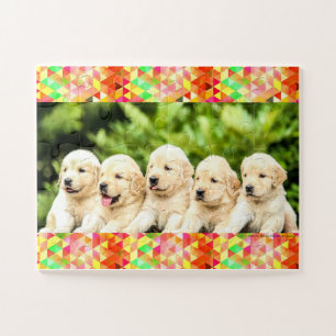 Golden Retriever Puppies, Kinderpuzzle, Puzzle