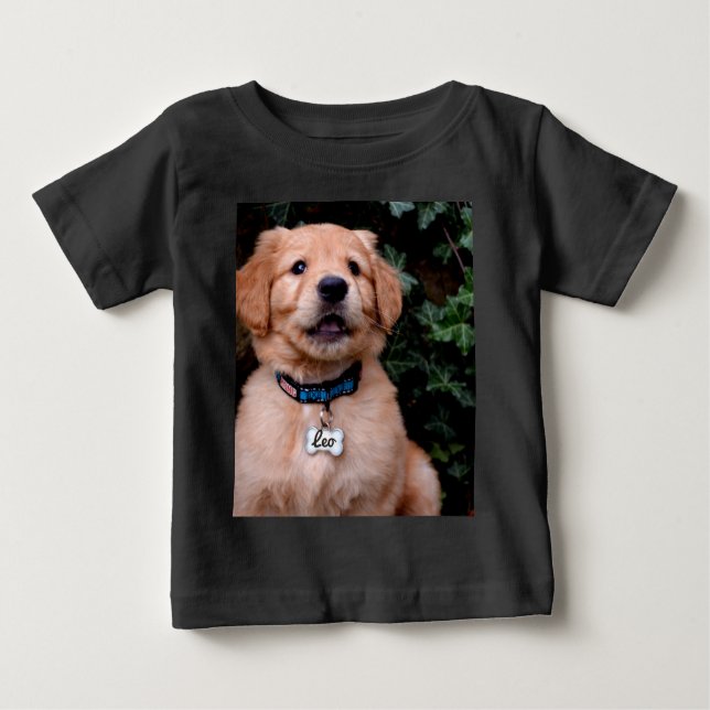 Golden Retriever Puppy Baby T-shirt (Vorderseite)