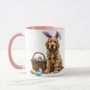 Golden Retriever Puppy Bunny Ohren Tasse