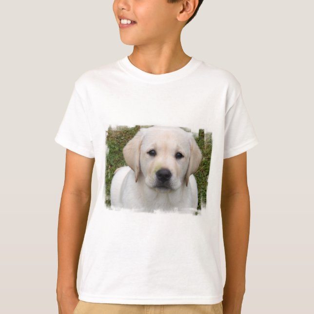 Golden Retriever Puppy Children's T - Shirt (Vorderseite)