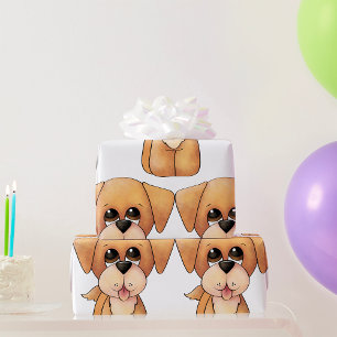 Golden Retriever Puppy Geschenkpapier