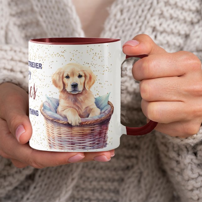Golden Retriever Puppy Kisses Fix Alles Tasse (Von Creator hochgeladen)