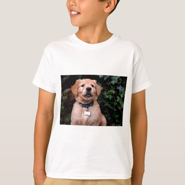 Golden Retriever Puppy T-Shirt (Vorderseite)