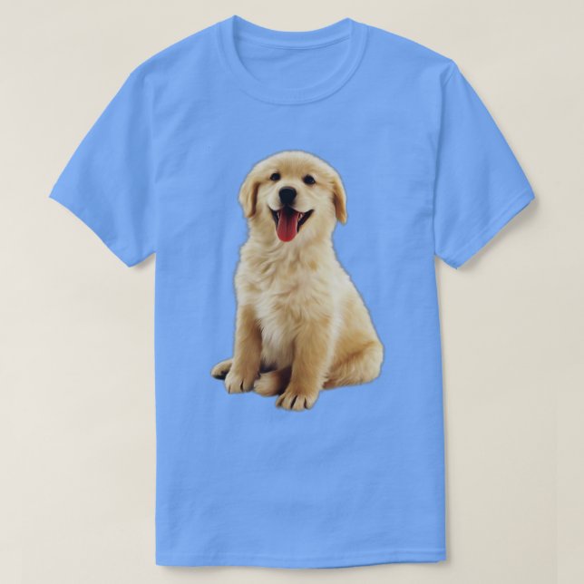 Golden Retriever Puppy T-Shirt (Design vorne)