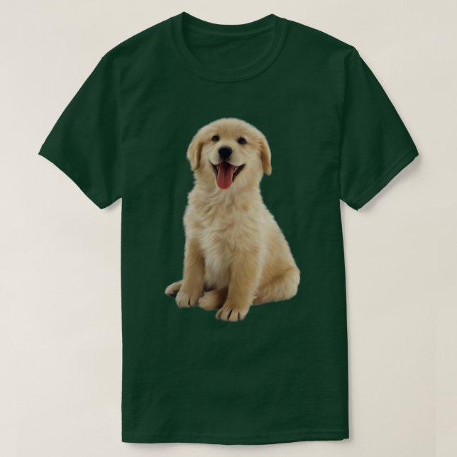 Golden Retriever Puppy  T-Shirt (Design vorne)