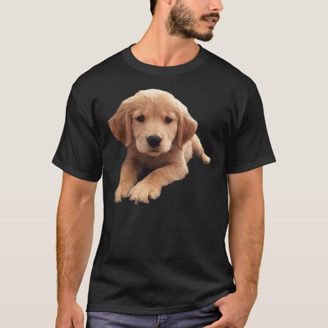 Golden Retriever Puppy  T-Shirt (Vorderseite)