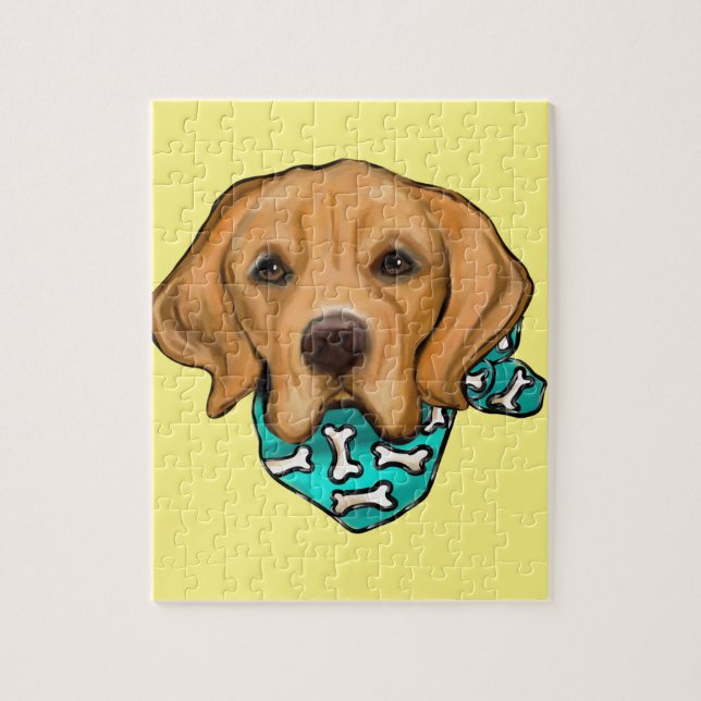 Golden Retriever Puzzle (Vertikal)
