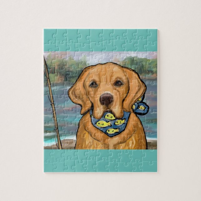 Golden Retriever Puzzle (Vertikal)