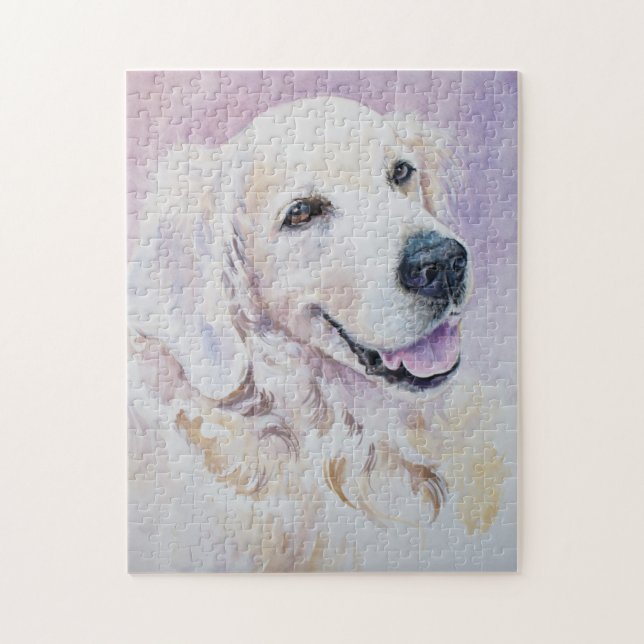 Golden retriever puzzle (Vertikal)
