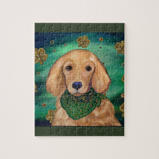 Golden Retriever Puzzle (Vertikal)