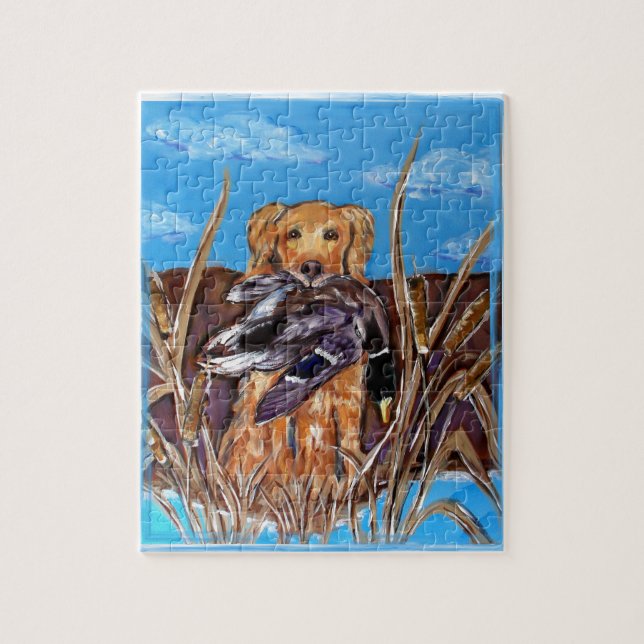 GOLDEN RETRIEVER PUZZLE (Vertikal)