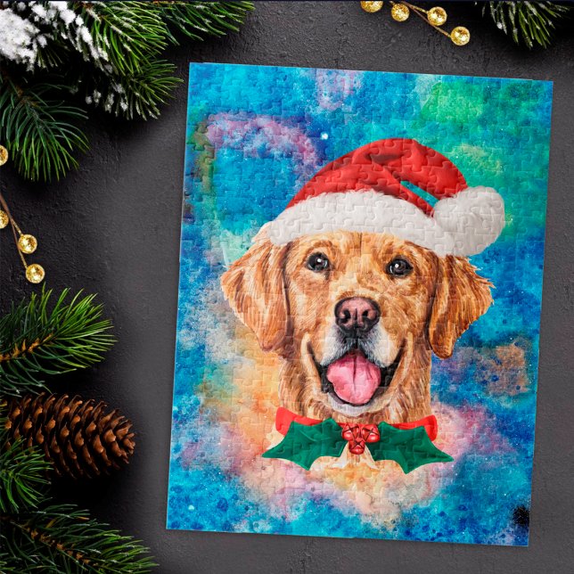 Golden Retriever Rasse Hund Weihnachten Puzzle (Von Creator hochgeladen)