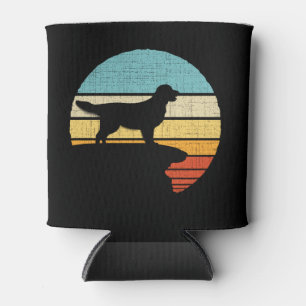 Golden Retriever Retro Vintag 60er 70er Dog Eigent Dosenkühler