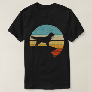 Golden Retriever Retro Vintag 60er 70er Dog Eigent T-Shirt