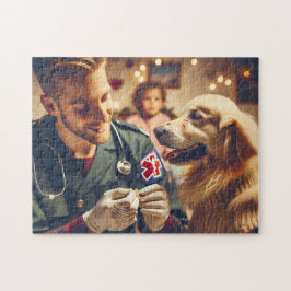 Golden Retriever Sanitäter Hunde Liebhaber Geschen Puzzle