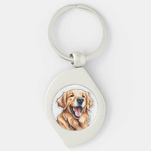 Golden Retriever Schlüsselanhänger