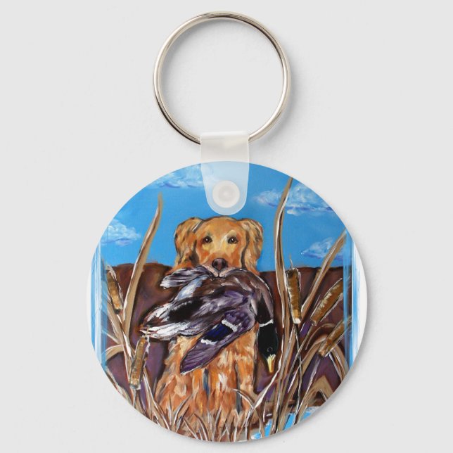 GOLDEN RETRIEVER SCHLÜSSELANHÄNGER (Vorderseite)