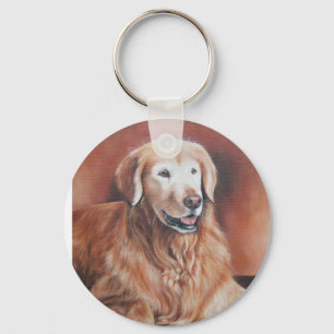 Golden retriever-Schlüsselkette Schlüsselanhänger