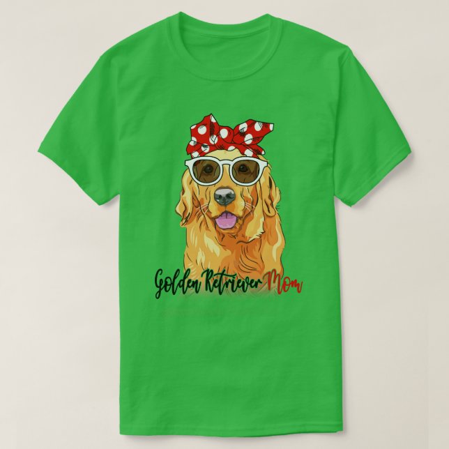 Golden Retriever Shirt Golden Retriever Mama Banda (Design vorne)