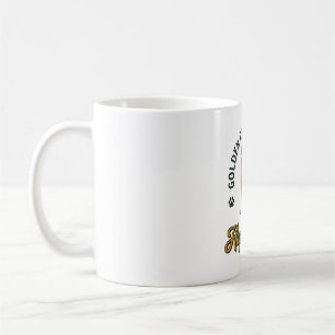 Golden Retriever-Shirt Vintage-Gravur Hunde-Liebha Kaffeetasse