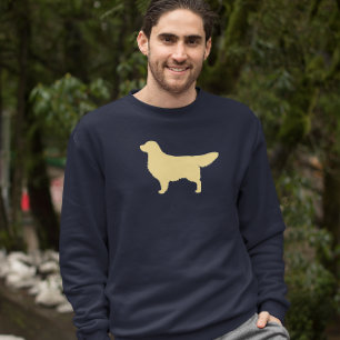 Golden Retriever Silhouette  Cool Hunde Lover's Sweatshirt