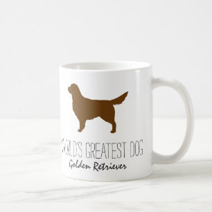 Golden Retriever Silhouette - der größte Hund der  Tasse