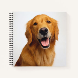 Golden Retriever Smile Notizbuch