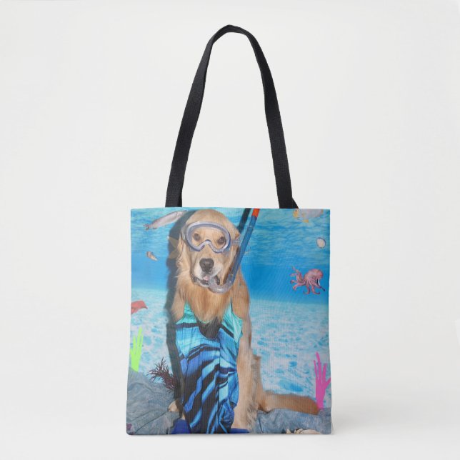 Golden retriever Snorkeler (Vorderseite)