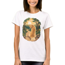 Golden Retriever Sonnenuntergangswanderung Abenteu