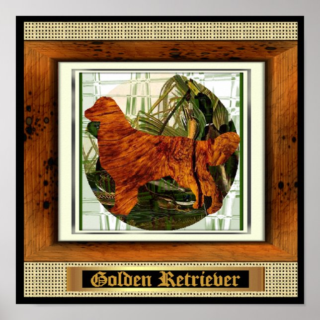 Golden Retriever Sporting Dog Poster (Vorne)