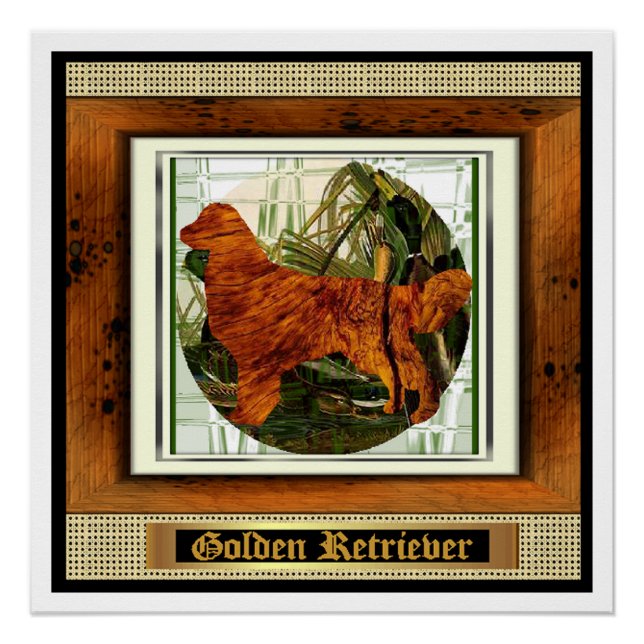 Golden Retriever Sporting Dog Poster (Vorderseite)