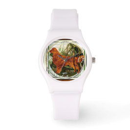 Golden Retriever Sporting Hund Art Armbanduhr