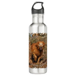 Golden Retriever Sportsmans Beste Freundin Edelstahlflasche
