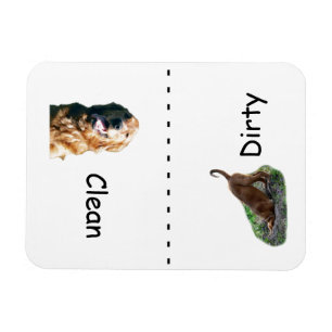 Golden retriever-Spülmaschinen-Magnet Magnet