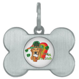 Golden Retriever St Patricks Day Tiermarke
