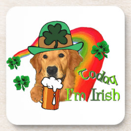 Golden Retriever St Patricks Day Untersetzer