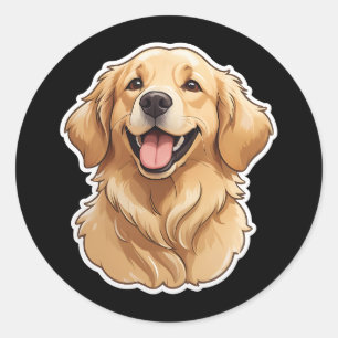 Golden Retriever Sticker