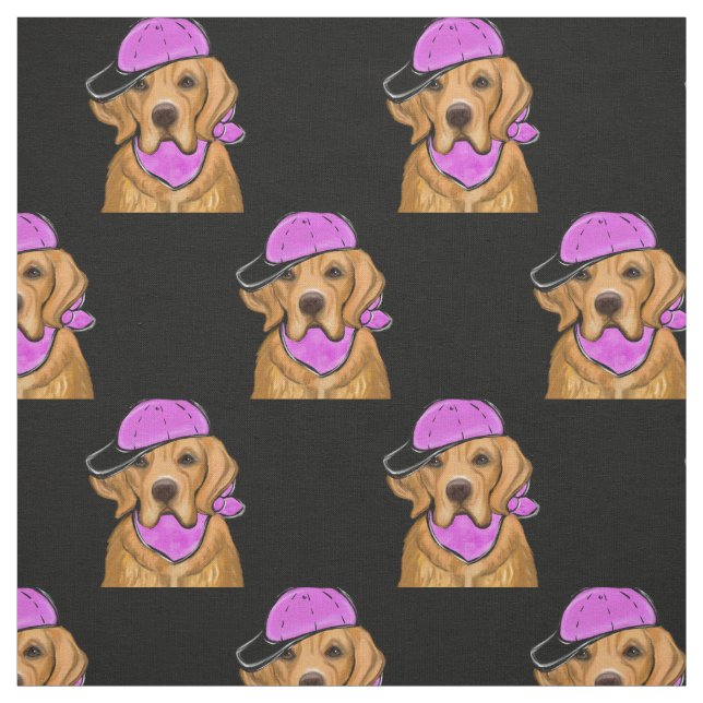 GOLDEN RETRIEVER STOFF (Muster)