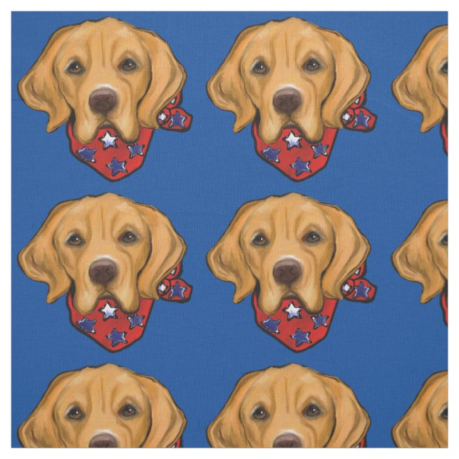 GOLDEN RETRIEVER STOFF (Muster)