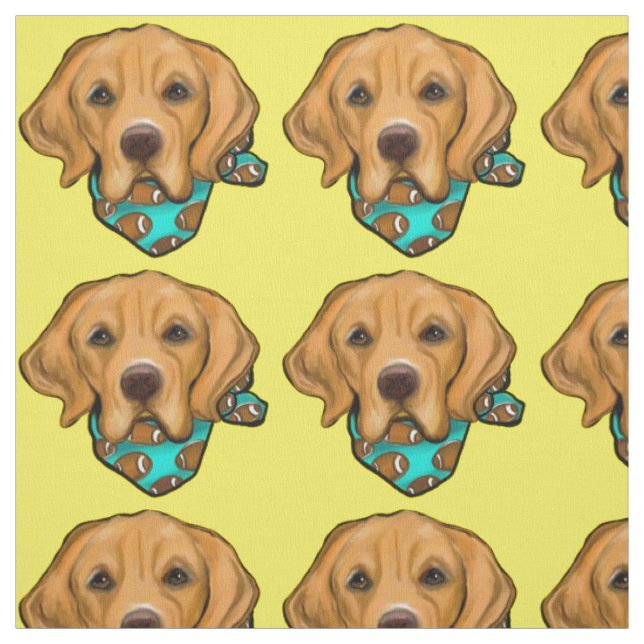 GOLDEN RETRIEVER STOFF (Muster)