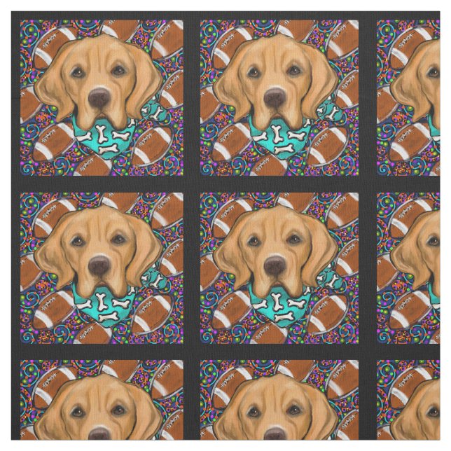 GOLDEN RETRIEVER STOFF (Muster)