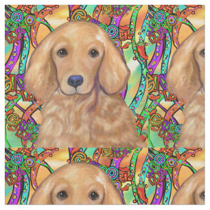 Golden Retriever Stoff