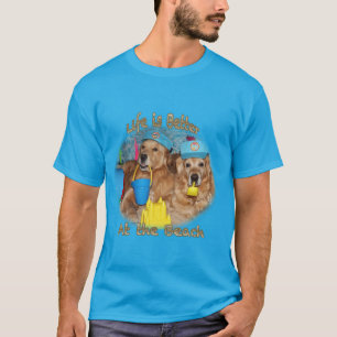 Golden retriever-Strand-Babys T-Shirt