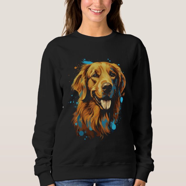 Golden Retriever Sweatshirt (Vorderseite)
