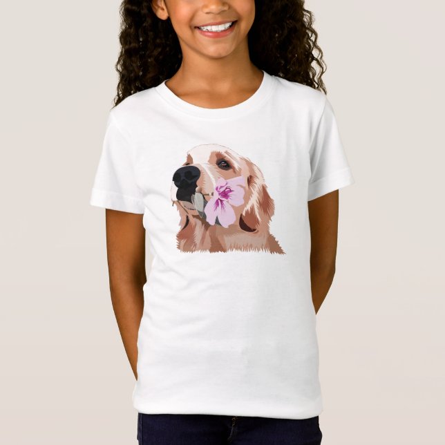 Golden Retriever T-Shirt (Vorderseite)