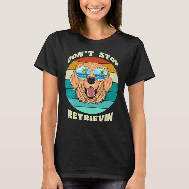 Golden Retriever T-Shirt (Vorderseite)