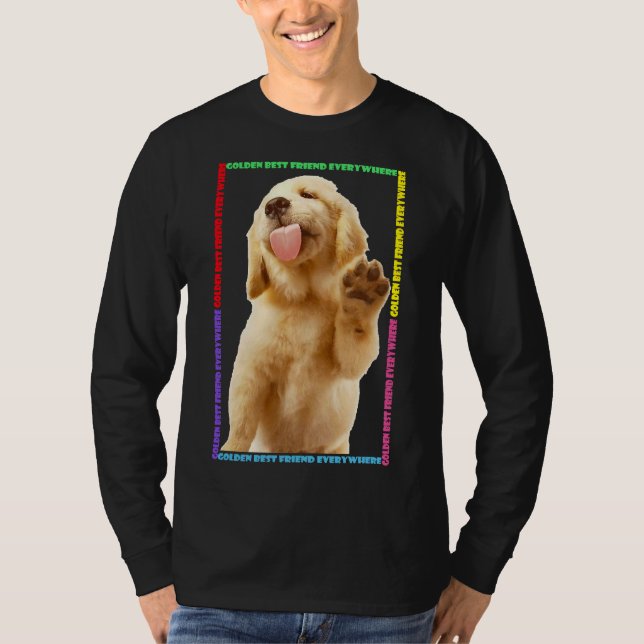 Golden Retriever T-Shirt (Vorderseite)