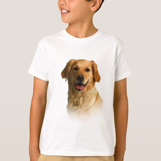 Golden retriever T-Shirt (Vorderseite)