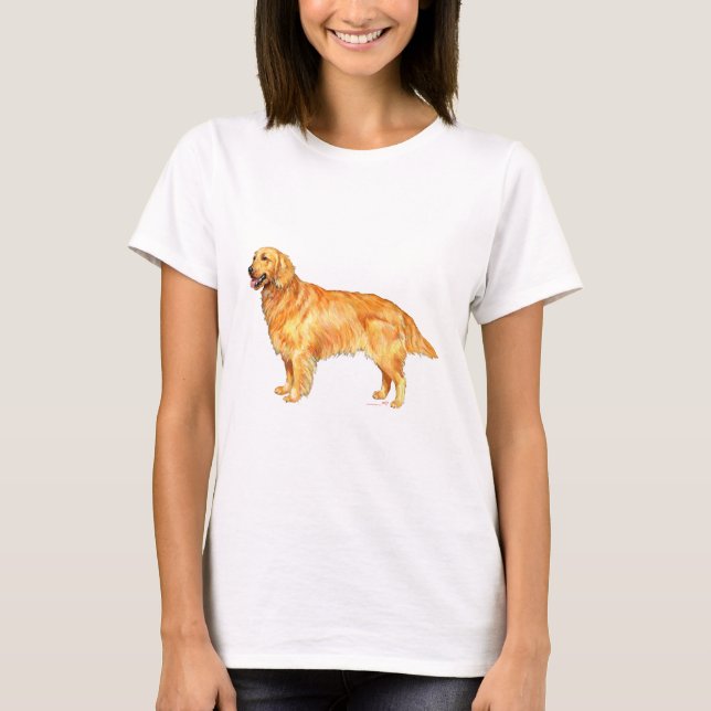 Golden Retriever T-Shirt (Vorderseite)