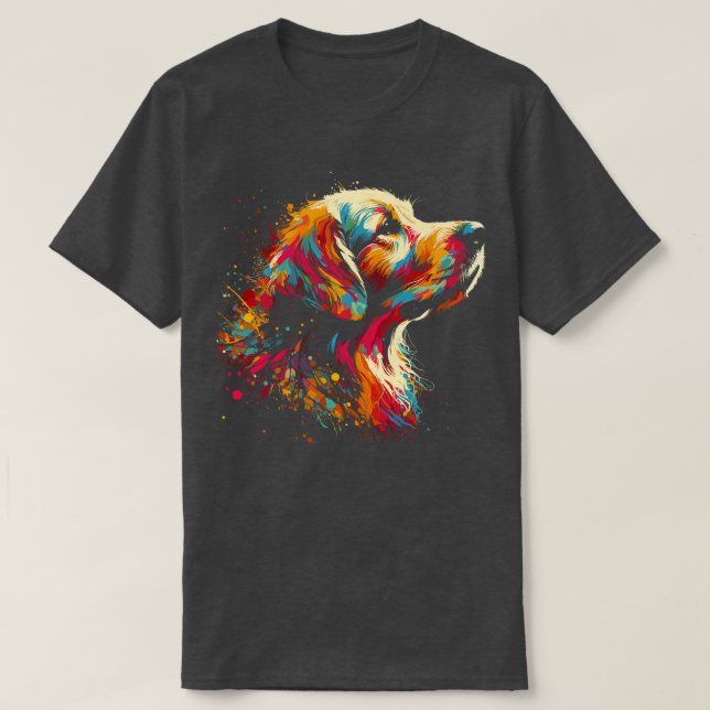 Golden Retriever T-Shirt (Design vorne)
